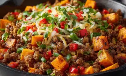 Southwest Ground Beef And Sweet Potato Skillet: A Magical Weeknight Meal