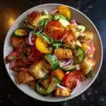 Summer's Last Hurrah Panzanella