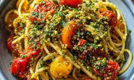 Sun Gold Tomato Pasta With Pistachio Gremolata: A Classic Comfort Dish