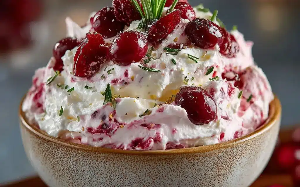Thanksgiving Cranberry Fluff: A Comforting Family-Style Treat