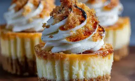Vanilla Bean Crème Brûlée Cheesecake Cupcakes – A Delightful Dessert Treat