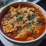 Vegan Lasagna Soup