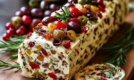 Antipasto Cream Cheese Log: A Life-Changing Appetizer in Just 5 Minutes