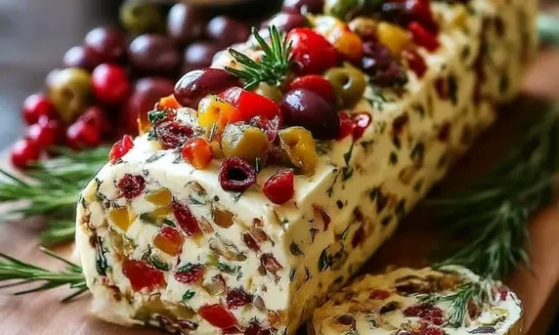 Antipasto Cream Cheese Log: A Life-Changing Appetizer in Just 5 Minutes