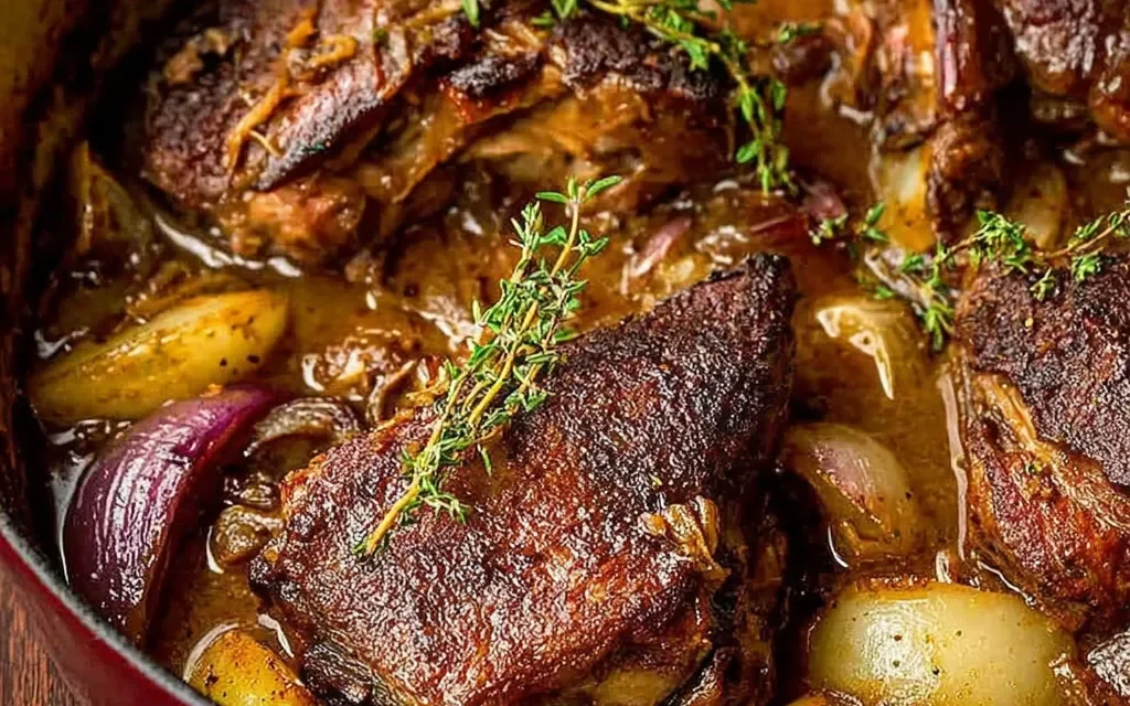 Apple Cider Braised Pork Shoulder: A Succulent and Easy Weeknight Meal