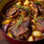 Apple Cider Braised Pork Shoulder