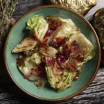 Apple Cream Braised Cabbage