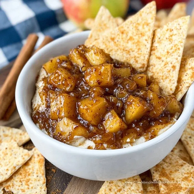 Apple Pie Dip with Cinnamon Tortilla Chips: A Delightful Express Treat