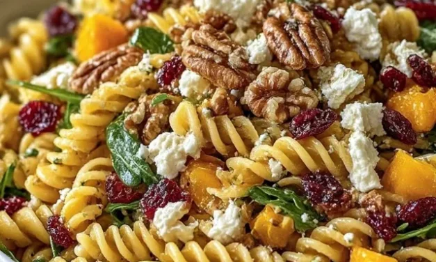 Autumn Harvest Fall Pasta Salad: A Delightful and Flavorful Sensation
