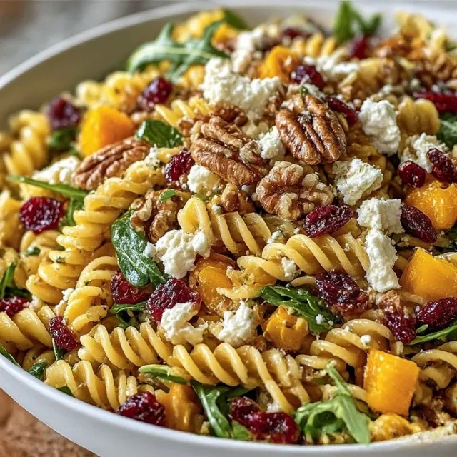 Autumn Harvest Fall Pasta Salad: A Delightful and Flavorful Sensation