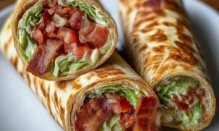 Irresistible BLT Wraps With Secret Sauce – Ready in 15 Minutes
