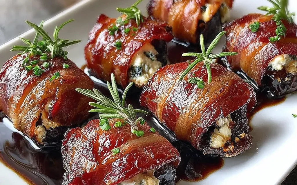 Bacon Wrapped Dates Goat Cheese – A Delightful Appetizer