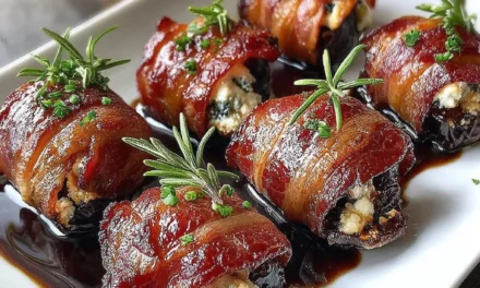 Bacon Wrapped Dates Goat Cheese – A Delightful Appetizer