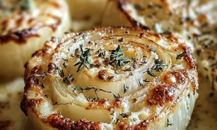 Baked Onions with Asiago Cheese: A Delightful Savory Delight