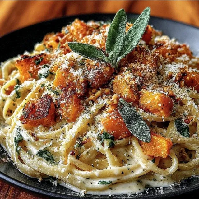 Butternut Squash & Sage Pasta: A Delightful and Quick Weeknight Meal