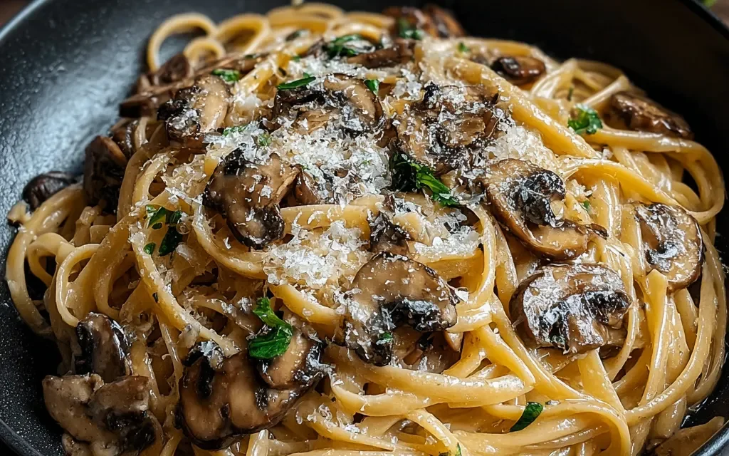 Caramelized Leek and Mushroom Gruyere Pasta – A Family-Style Delight