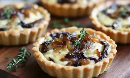 Caramelized Onion and Goat Cheese Tarts: A Delightful Appetizer