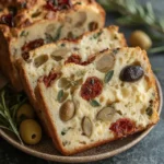 Cheese and Olive Quick Bread