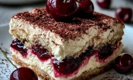 Cherry Amaretto Tiramisu: A Decadent Dessert Delight
