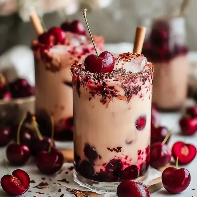 Delightful Cherry Earl Grey Milk Tea: A Soothing and Indulgent Beverage