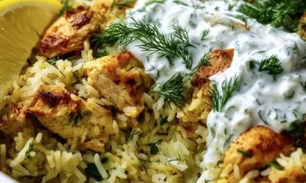 Chicken Tzatziki Rice Bake – A Delectable 30-Minute Meal