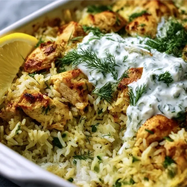 Chicken Tzatziki Rice Bake – A Delectable 30-Minute Meal