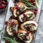 Christmas Stuffed Pork Tenderloin