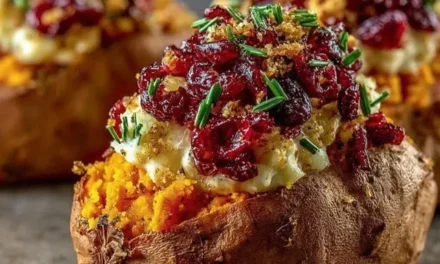 Cranberry Apple Twice-Baked Sweet Potatoes: A Quick and Delightful Twist on a Classic