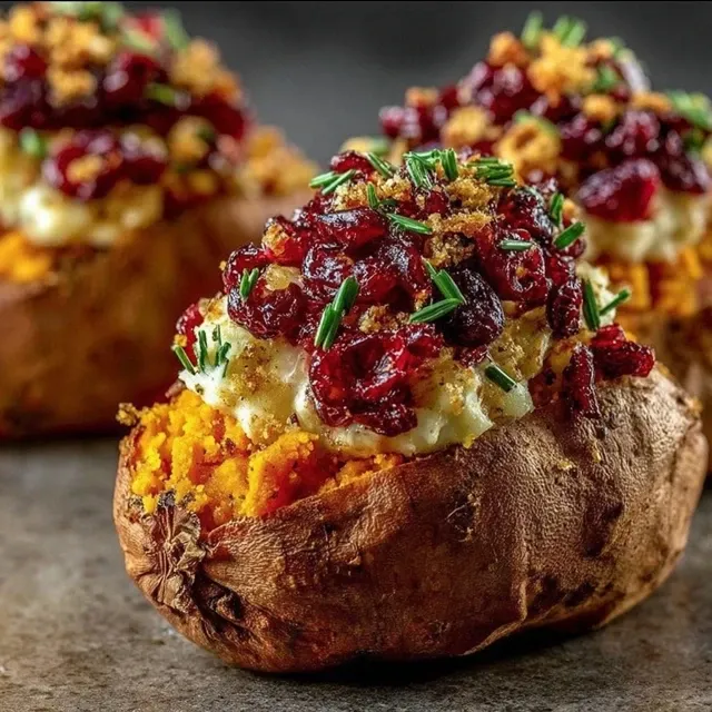 Cranberry Apple Twice-Baked Sweet Potatoes: A Quick and Delightful Twist on a Classic