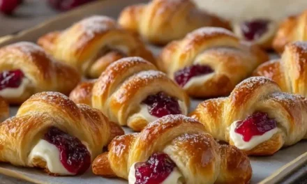 Cranberry Cream Cheese Crescent Bites – A Quick & Divine Holiday Treat