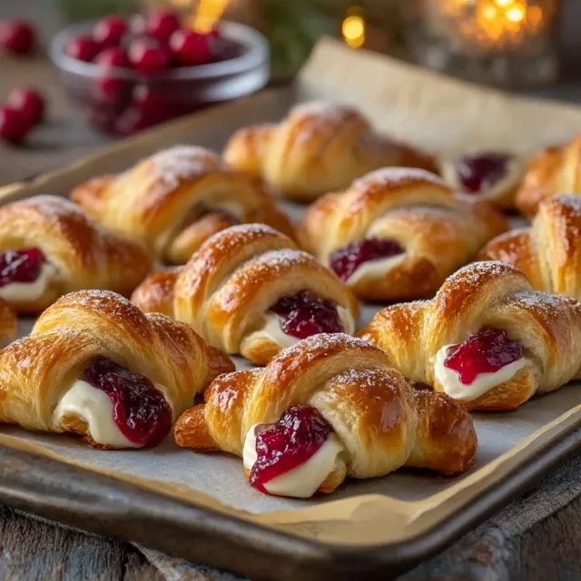 Cranberry Cream Cheese Crescent Bites – A Quick & Divine Holiday Treat