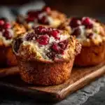 Cranberry Cream Cheese Muffins