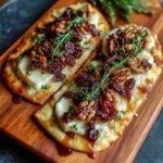 Crispy Flatbread with Brie