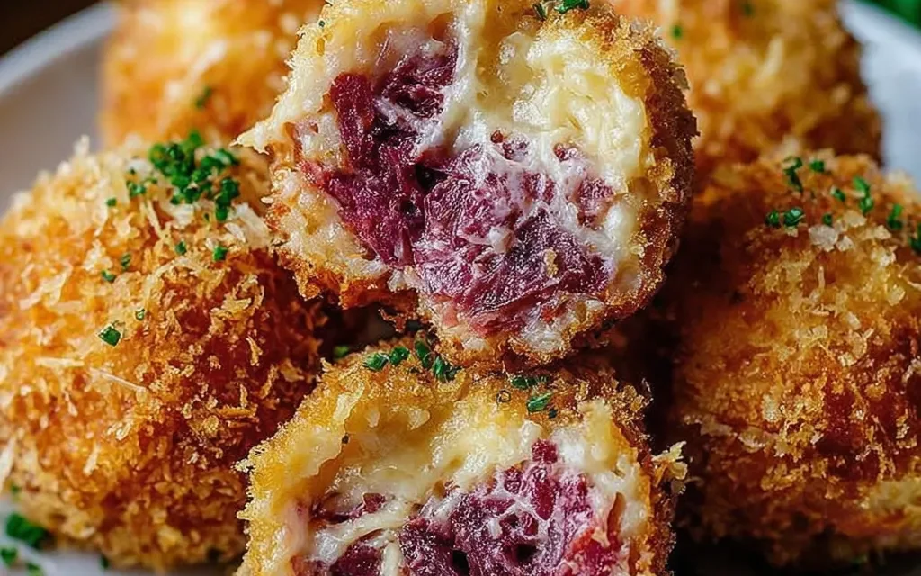 Crispy Reuben Balls: A Flavorful Appetizer Ready in a Snap