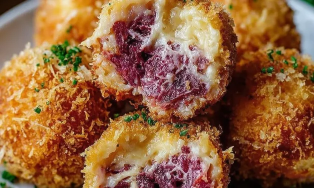 Crispy Reuben Balls: A Flavorful Appetizer Ready in a Snap