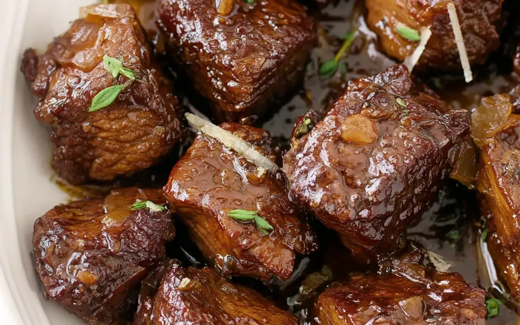 Crockpot Steak Bites: Quick and Flavorful Family-Style Appetizer