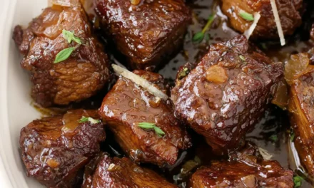 Crockpot Steak Bites: Quick and Flavorful Family-Style Appetizer