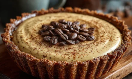 Espresso Custard Pie – A Decadent Delight