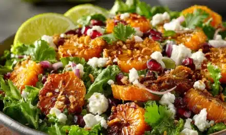 Fall Salad with Maple-Lime Dressing: A Delightful Autumn Delight