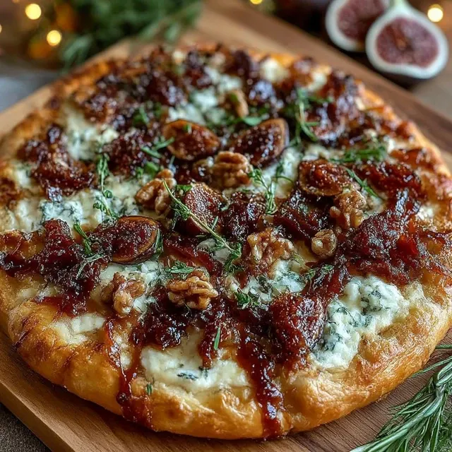Fig Jam Pizza – A Quick and Delicious Delight