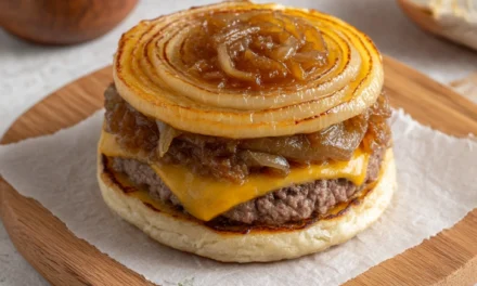 Flying Dutchman Burger with Caramelized Onion Buns: A Delightful Flavor Adventure