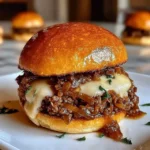 French Onion Beef Sloppy Joes