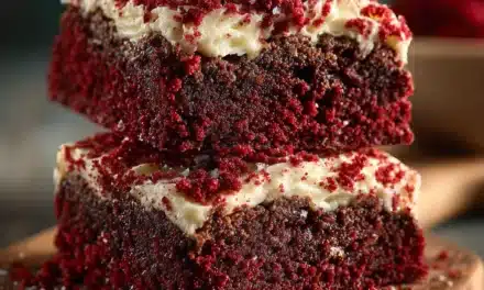 Fudgy Red Velvet Brownies – A Quick and Indulgent Treat