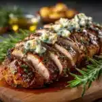 Garlic Butter Turkey Tenderloin