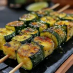 Garlic Butter Zucchini Skewers