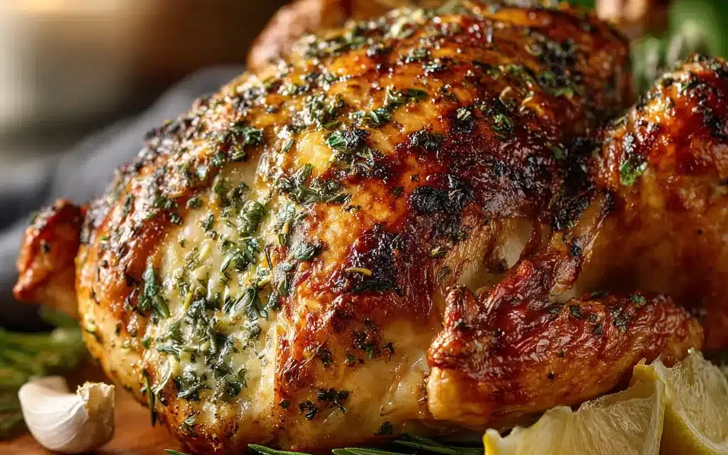 Garlic Herb Butter Roast Turkey – A Sensational Holiday Centerpiece