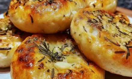 Golden Crust Garlic Rosemary Focaccia Muffins – A Savory Sensation