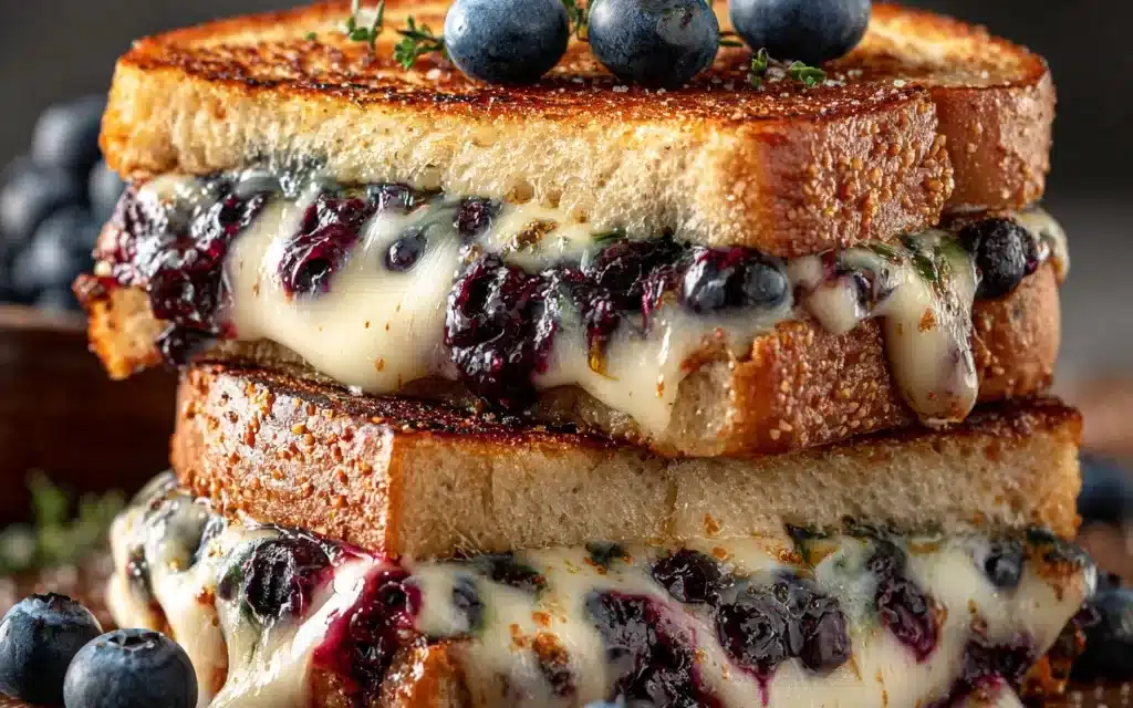 Gourmet Blueberry Grilled Cheese – A Quick and Delicious Comfort Classic