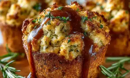 Gravy-Stuffed Stuffing Muffins: A Comforting Holiday Twist