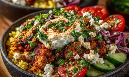 Delicious Greek Ground Chicken Bowls – A 20-Minute Weeknight Favorite